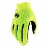 100 Percent Gants Longs 100 % Geomatic Jaune Noir