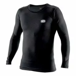 100 Percent Maillot De Corps 100% Basecamp Manche Longue Noir Foncé