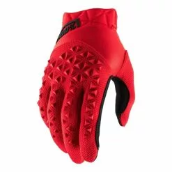 100 Percent Gants Longs 100% Airmatic Rouge