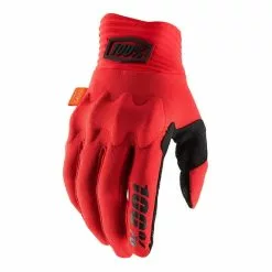 100 Percent Gants Longs 100% Cognito Rouge