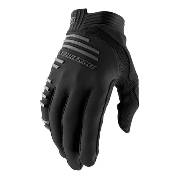 100 Percent Gants Longs 100% R-Core Noir 3 100 Percent Gants Longs 100% R-Core Noir