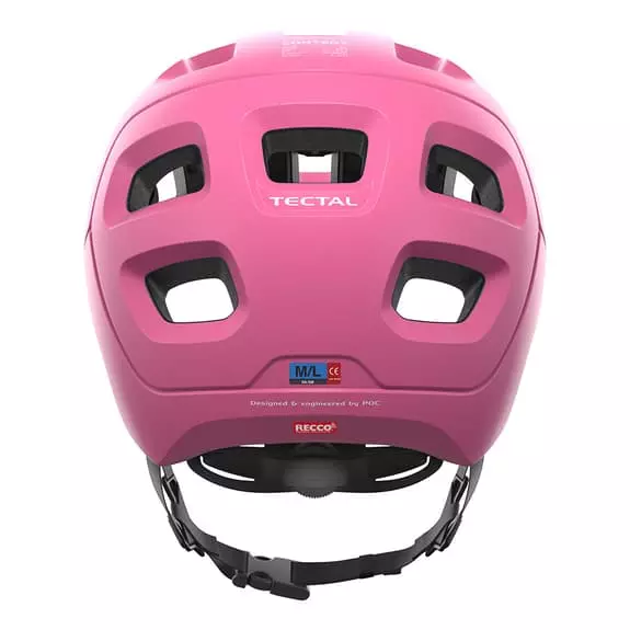 Casque POC Tectal Rose Mat Blanc 6 Casque POC Tectal Rose Mat Blanc – Image 4