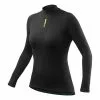 Maillot De Corps Mavic Cold Ride+ Manche Longue Noir Femme -Casques Cyclisme importe magasin 375929
