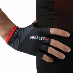Gants Finisseur Logo Anthracite Noir -Casques Cyclisme importe magasin 3e0a8613 1 2