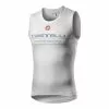 Maillot De Corps Castelli Active Cooling Sans Manches Blanc