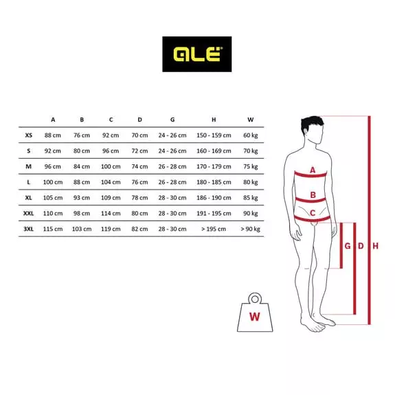 ALE Équipement Alé Blend Winter Noir Orange Fluo 8 ALE Équipement Alé Blend Winter Noir Orange Fluo – Image 6