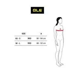 ALE Brassière Alé Noir Gris 7 ALE Brassière Alé Noir Gris -Casques Cyclisme importe magasin ALE W CL bra st v1 1