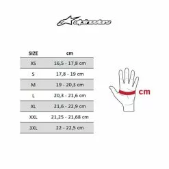 Gants Longs Alpinestars Stella Denali 2 Noir Corail Fluo Femme -Casques Cyclisme importe magasin ALS W COM gloves st v1 3