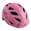 Casque MET Genio Rose Papillon Enfant -Casques Cyclisme importe magasin M3HELM90UNLR