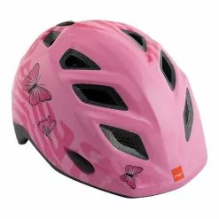 Casque MET Genio Rose Papillon Enfant