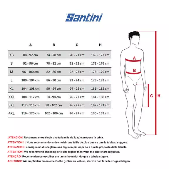 Cuissard Intérieur Sans Bretelles Santini Adamo Noir 7 Cuissard Intérieur Sans Bretelles Santini Adamo Noir – Image 5
