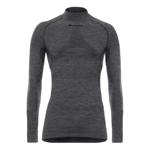Maillot De Corps Santini Lana Manches Longues Gris 3 Maillot De Corps Santini Lana Manches Longues Gris