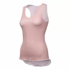 Maillot De Corps Santini Lieve Ă Bretelles Rose Femme