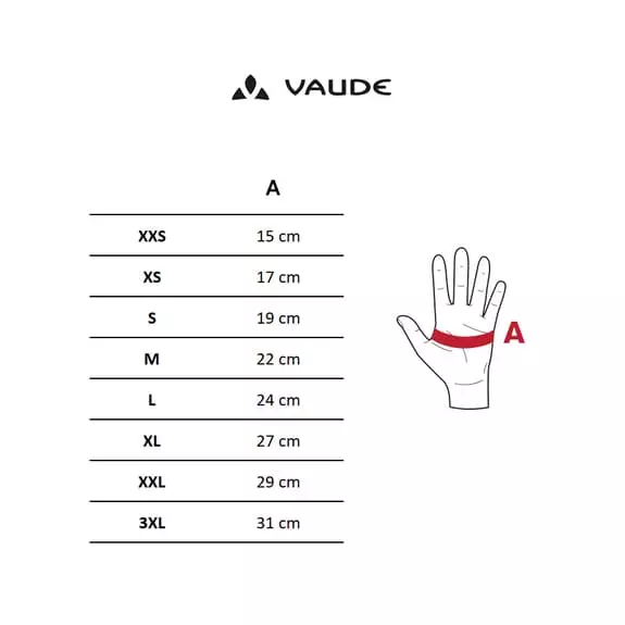 Gants Vaude Chronos II Noir 5 Gants Vaude Chronos II Noir – Image 3