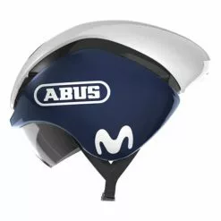 Casque Abus GameChanger TT Movistar Team 20 Bleu Foncé