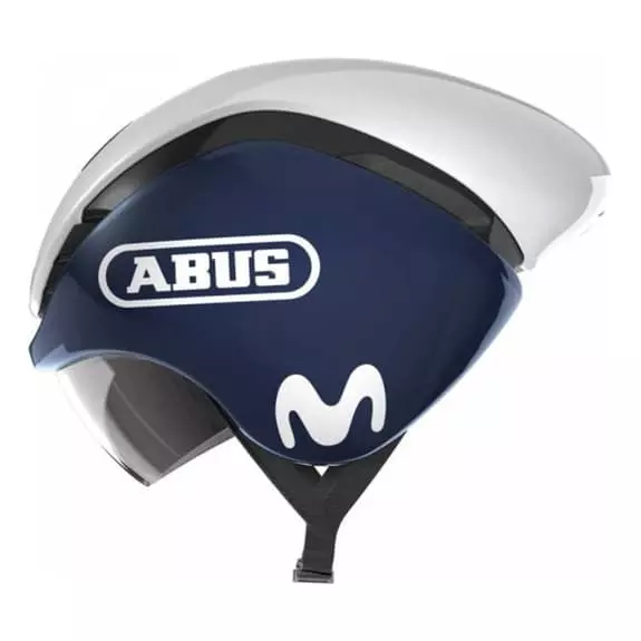 Casque Abus GameChanger TT Movistar Team 20 Bleu Foncé 3 Casque Abus GameChanger TT Movistar Team 20 Bleu Foncé