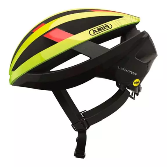 Casque Abus Viantor MIPS Jaune Néon 3 Casque Abus Viantor MIPS Jaune Néon