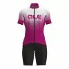 ALE Équipement Alé Arrow Limited Edition Sans Bretelles Solid Traguardo Lila Blanc Noir Femme -Casques Cyclisme importe magasin ale kit32 001