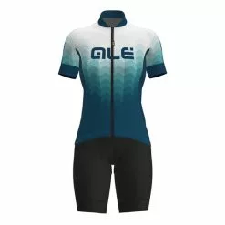 ALE Équipement Alé Arrow Limited Edition Solid Traguardo Bleu Blanc Femme