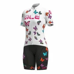 ALE Équipement Alé Graphics PRR Butterfly Multicolore Blanc Noir Femme
