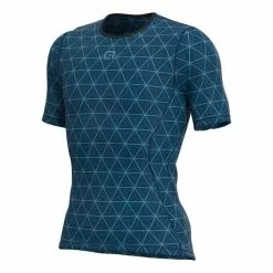 ALE Maillot De Corps Alé Quark Manche Courte Bleu