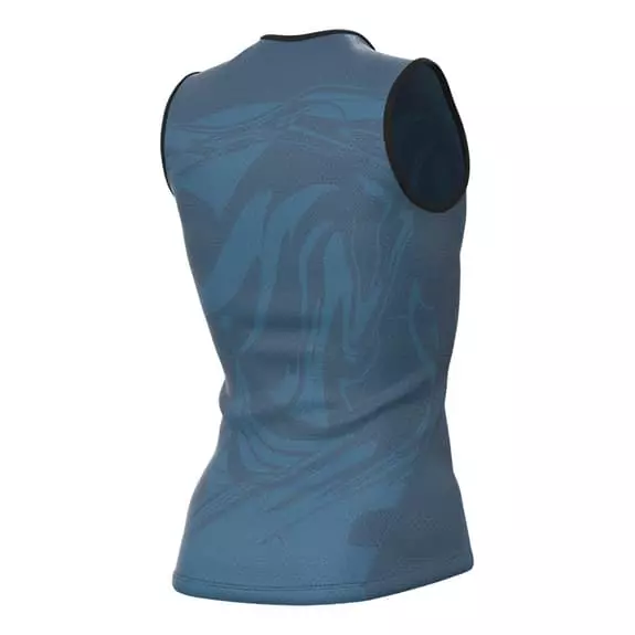 ALE Maillot De Corps Alé Etesia Sans Manches Bleu 4 ALE Maillot De Corps Alé Etesia Sans Manches Bleu – Image 2