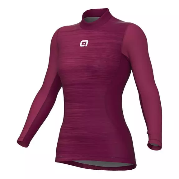 ALE Maillot De Corps Alé Shade Manche Longue Rouge Bordeaux Femme 3 ALE Maillot De Corps Alé Shade Manche Longue Rouge Bordeaux Femme