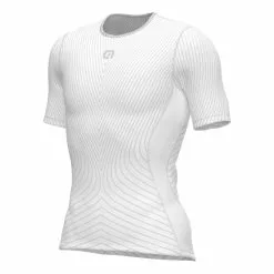 ALE Maillot De Corps Alé Scatto Manche Courte Blanc