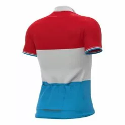 ALE Équipement Alé Groupama-FDJ 2021 Luxembourg Champion Rouge Blanc Bleu -Casques Cyclisme importe magasin ale r21214047 002