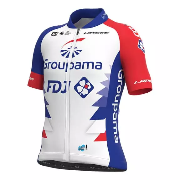 ALE Équipement Alé Groupama-FDJ 2022 Blanc Bleu Rouge Enfant 4 ALE Équipement Alé Groupama-FDJ 2022 Blanc Bleu Rouge Enfant – Image 2
