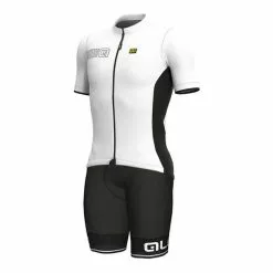 ALE Équipement Alé Color Block Solid Corsa Blanc Noir