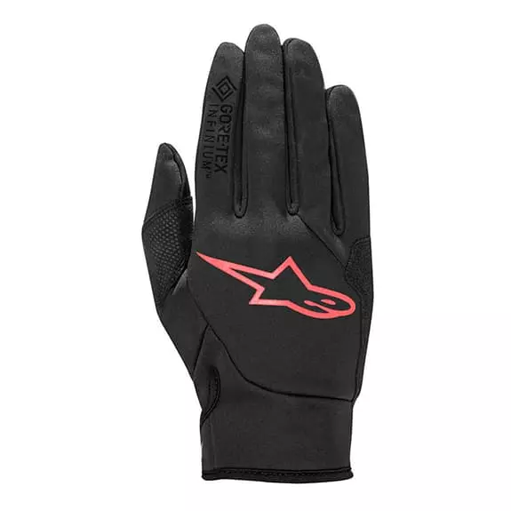 Gants Alpinestars Setlla Cascade GORE-TEX INFINIUM™ Windstopper Longs Noir Rouge Corail Femme 3 Gants Alpinestars Setlla Cascade GORE-TEX INFINIUM™ Windstopper Longs Noir Rouge Corail Femme