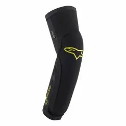 Genouillère Protège-tibia Alpinestars Paragon Plus Noir Vert Lime