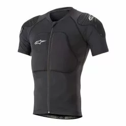 Veste De Protection Alpinestars Pourgon Lite Manche Courte Noir