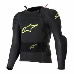 Veste De Protection Alpinestars Bionic Noir Jaune Enfant