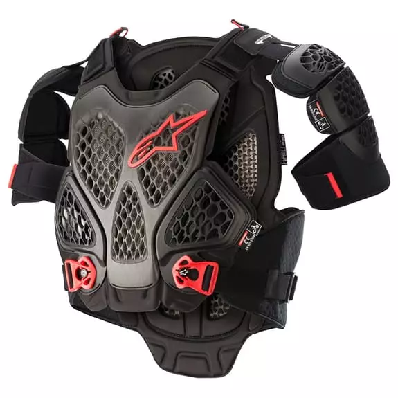 Gilet De Protection Alpinestars A-6 Noir 3 Gilet De Protection Alpinestars A-6 Noir