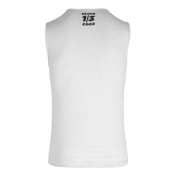 Maillot De Corps Assos Assosoires Summer Sans Manches Blanc 4 Maillot De Corps Assos Assosoires Summer Sans Manches Blanc – Image 2