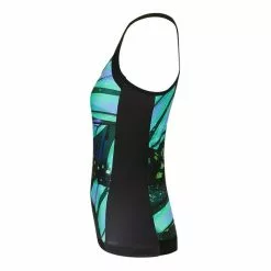 Maillot De Corps Sans Bretelles Bioracer Icon Vert Bleu Noir Femme -Casques Cyclisme importe magasin bio br11426w pap m gr 003