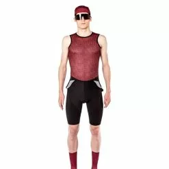 Maillot De Corps Bioracer NS Sans Manches Rouge -Casques Cyclisme importe magasin bio br11563bmb s22 004