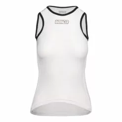 Maillot De Corps Bioracer Base NS Sans Manches Blanc Femme