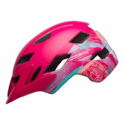 Casque Bell Sidetrack Rose Bleu Clair Enfant