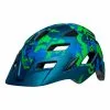 Casque Bell Sidetrack Bleu Vert Enfant