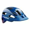 Casque Lazer Gekko Bleu Rose Enfant