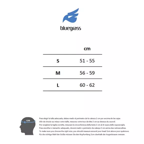 Casque Bluegrass Super Bold Cyan Mat 4 Casque Bluegrass Super Bold Cyan Mat – Image 2