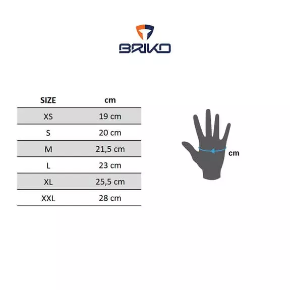Gants Briko Ultralight Noir Blanc Gris 5 Gants Briko Ultralight Noir Blanc Gris – Image 3