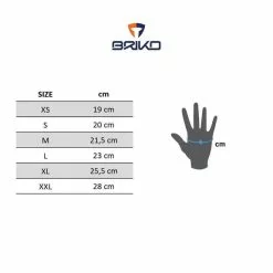Gants Briko Gran Fondo Light Noir Blanc 7 Gants Briko Gran Fondo Light Noir Blanc -Casques Cyclisme importe magasin briko guantes st v1