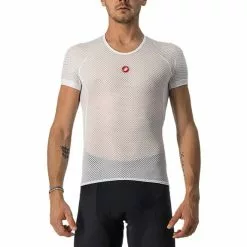 Maillot De Corps Castelli Pro Issue SS Blanc