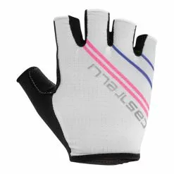 Gants Castelli Dolcissima 2 Blanc Rose Noir Femme