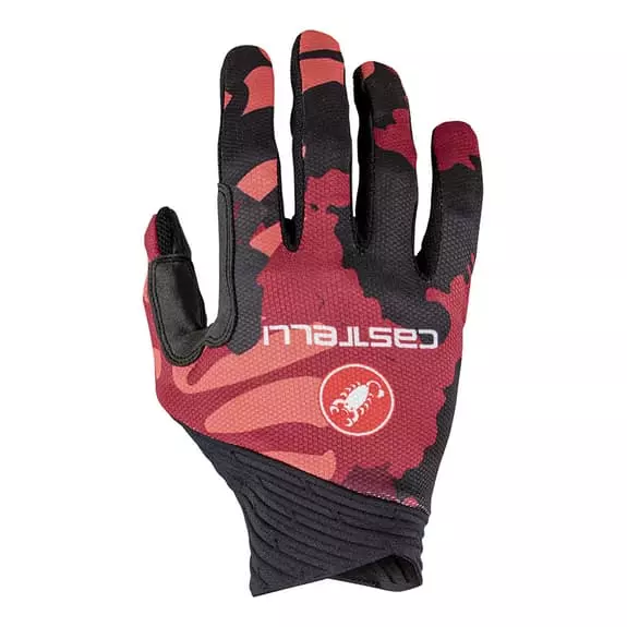 Gants Longs Castelli CW 6.1 Cross Rouge Foncé Camouflage Noir 3 Gants Longs Castelli CW 6.1 Cross Rouge Foncé Camouflage Noir