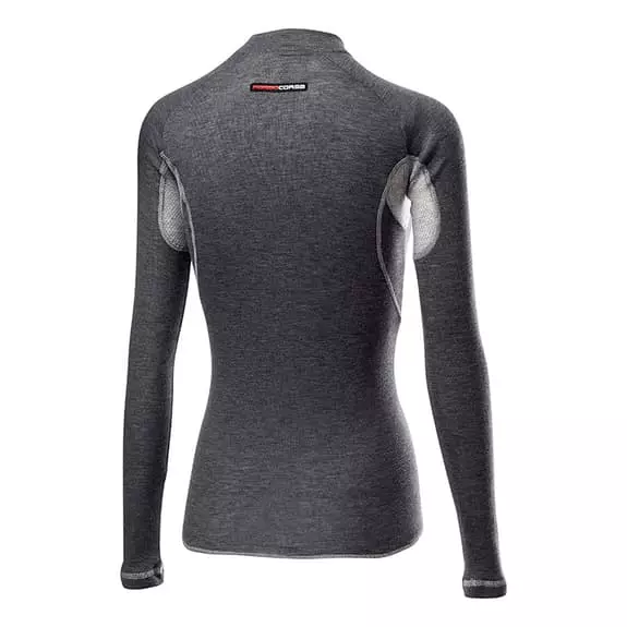 Maillot De Corps Castelli Flandes 2 Manche Longue Gris Femme 4 Maillot De Corps Castelli Flandes 2 Manche Longue Gris Femme – Image 2